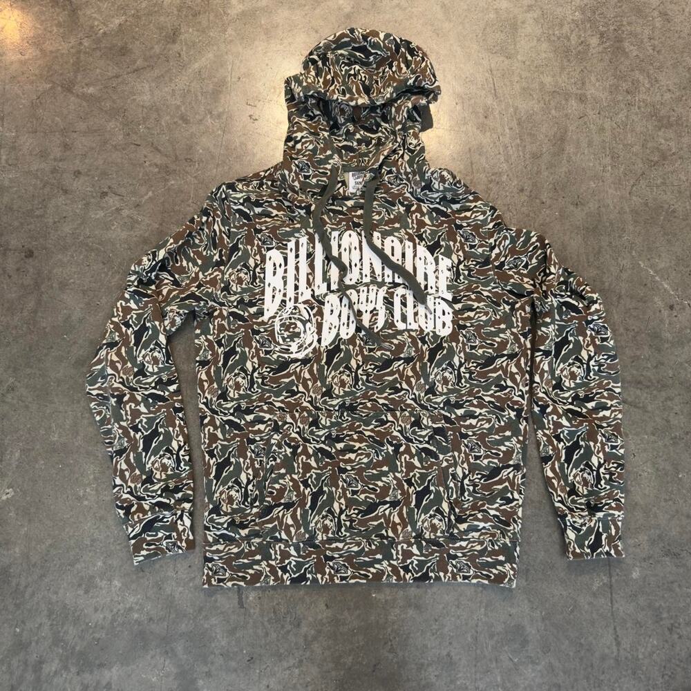 Billionaire boys club camo hoodie